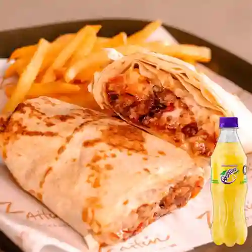 Combo Wrap de Lomo Tahine + Quatro Original 400ML