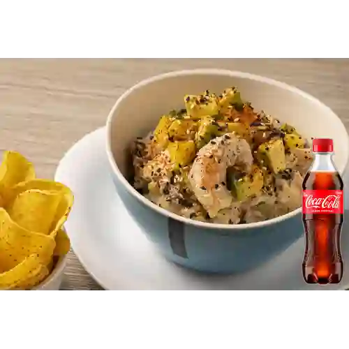Combo Ceviche Mexicano + Coca Cola Original 400 ml