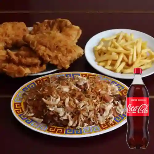 Combo Familiar + Coca-Cola Sabor Original 1.5 l