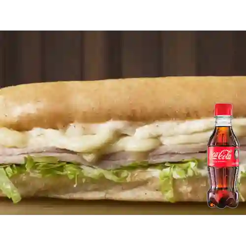 Combo Sándwich de Cordero +Cocacola Orig 250ml