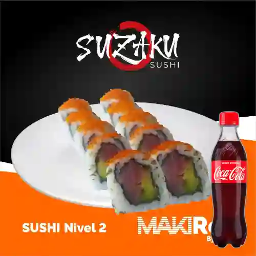 Combo Maki Roll + Coca-Cola Sabor Original 400 ml