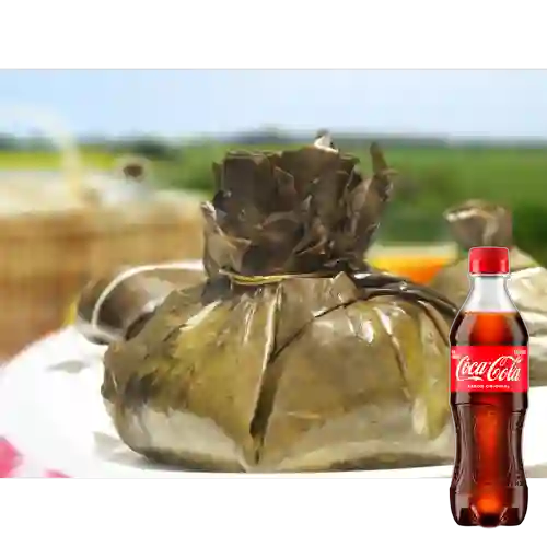 Combo Tamal + Coca Cola Original 400 ml