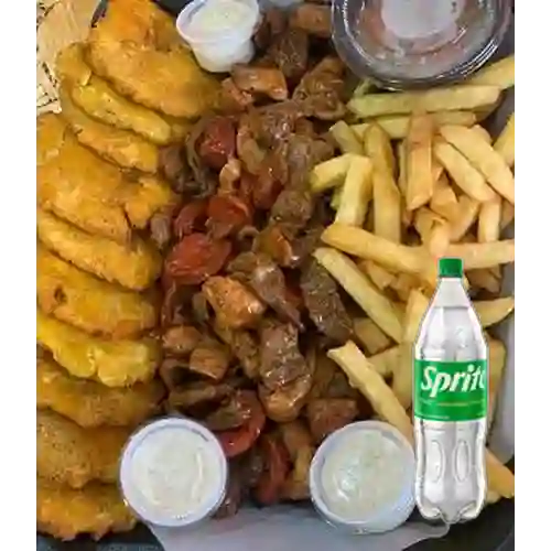 Combo Parrillada para 2 + Sprite Original 1.5Lt