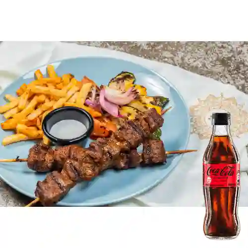 Combo Shish Kebab + Coca Cola Sin Azúcar 300ML
