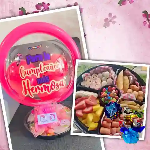 Combo Bandeja Rosa + Detalle Promocional..