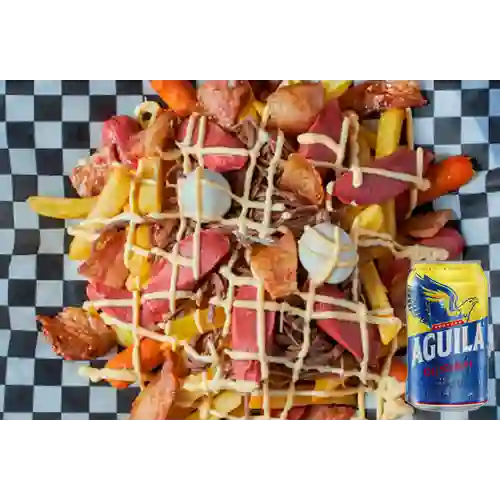 Combo Fammy Papas + Cerveza Aguila Original Lta 330ml