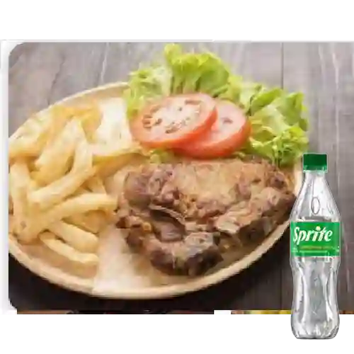 Combo Cerdo a la Plancha + Sprite Original 400ml