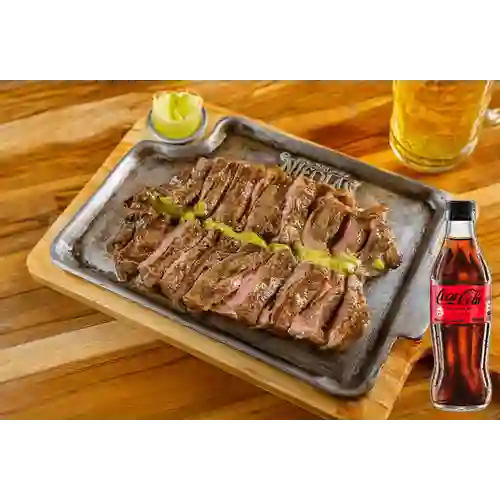Combo Churrasco + Coca Cola Sin Azúcar 300ML