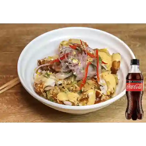 Combo Stir Fry de Pescado + Coca Cola Zero