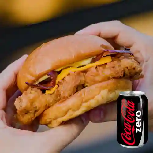 Combo Pollo Hot Honey + Coca Cola Zero 235 ml