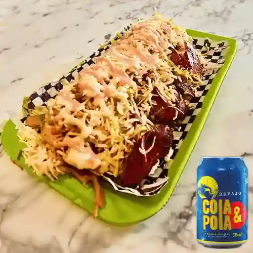 Combo Arrebatado + Refajo Cola & Pola Lta 330ml