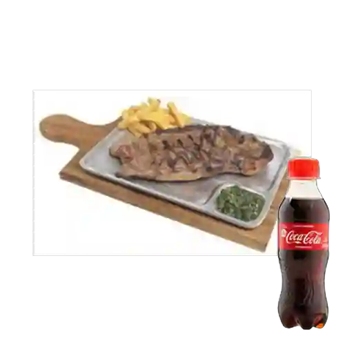 Combo Punta Gorda de Res + Coca Cola Original 200 ml