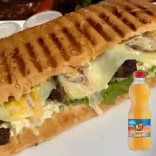 Combo Sandwich de Pollo + Hit Mango 500 ml
