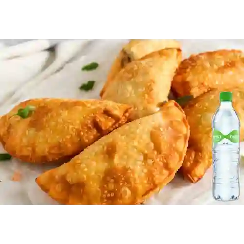 Empanada de Harina Personal +Agua Brisa C/Gas X600ml
