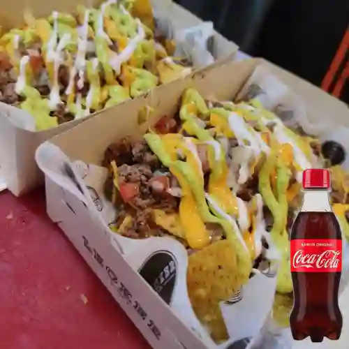 Combo Nachos + Coca-Cola Sabor Original 250 ml
