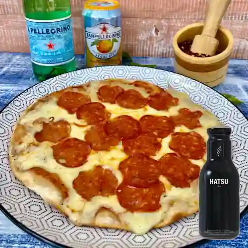 Combo La de Pepperoni + Hatsu Negro 400 ml