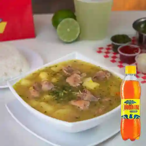 Combo Sopa de Menudencias + Colombiana 400 ml