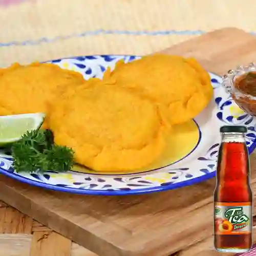 Combo Pastel de Pollo + Mr Tea Limón 300 ml