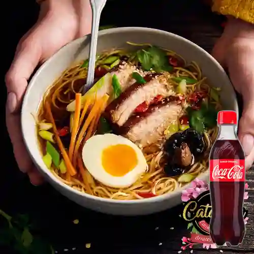 Combo Miso de Cerdo + Coca-Cola Sabor Original 400 ml