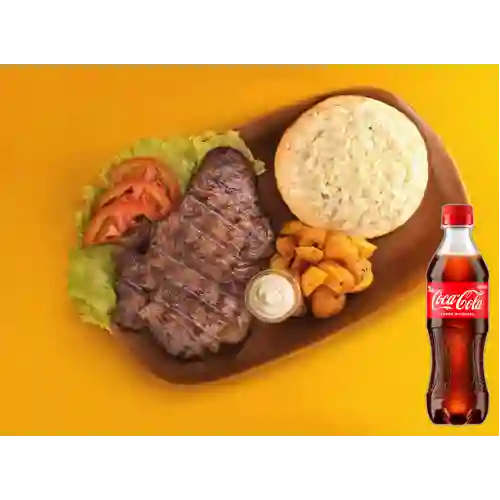 Combo Asado + Coca Cola Original 400 ml