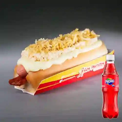 Combo Perro Queso y Tocineta + Premio 400 ml