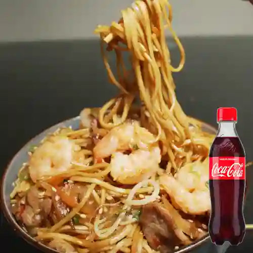 Combo Yakisoba + Coca Cola 400 ml