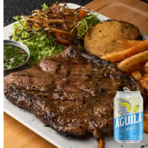 Combo Churrasco + Aguila Light 355 ml