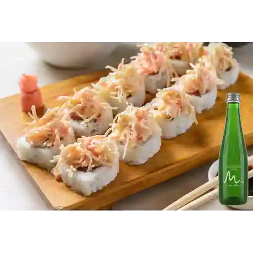 Combo Sushi Perú Fusión + Manantial Con Gas 300ML