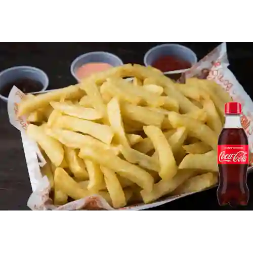 Combo Papas Crocantes +Cocacola Orig 250ml