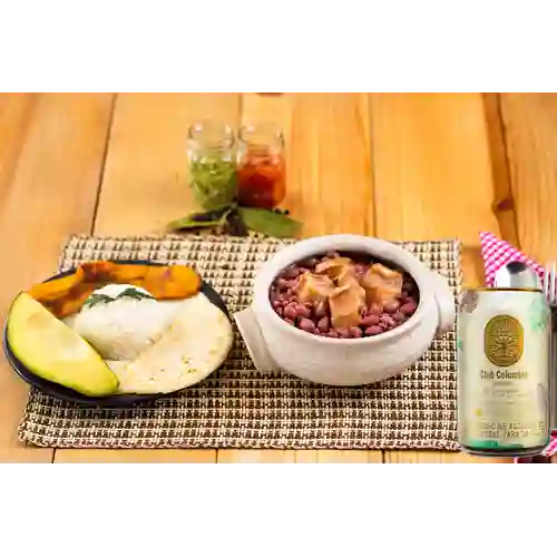 Combo Frijolada + Club Colombia Dorada 330 ml