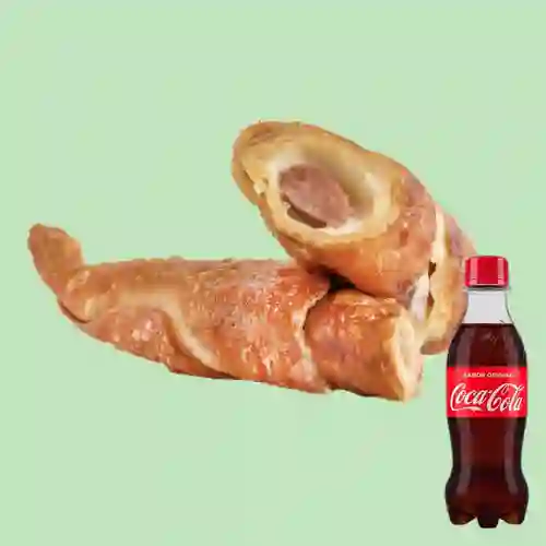 Combo Dedito de Ranchera + Coca Cola Original 250 ml