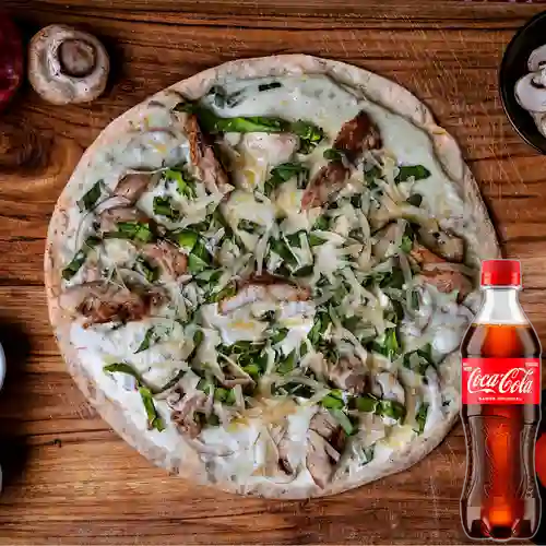 Combo Pizza Bianca + Coca Cola Original 400 ml