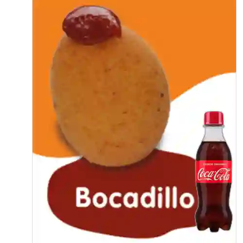 Combo Relleno de Bocadillo + Coca-Cola Sabor Original 250 ml