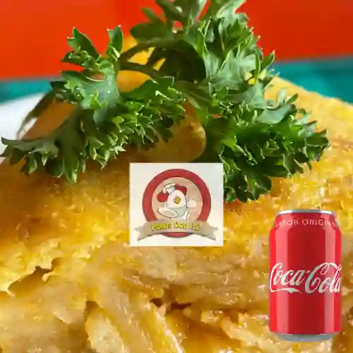 Combo Tortilla Española +Cocacola Orig 330 ml