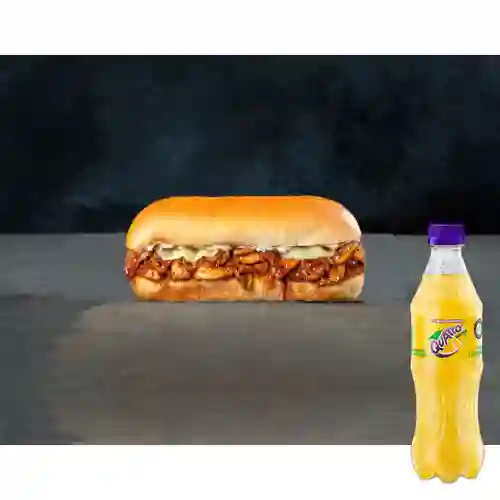 Combo Sandwich Pollo Bbq 15 Cm + Quatro Original 400ML
