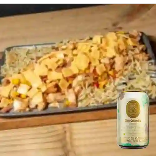 Combo Mazorcada + Club Colombia Dorada 330 ml