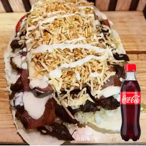 Combo Pepito Naguara + Coca-Cola Sabor Original 400 ml