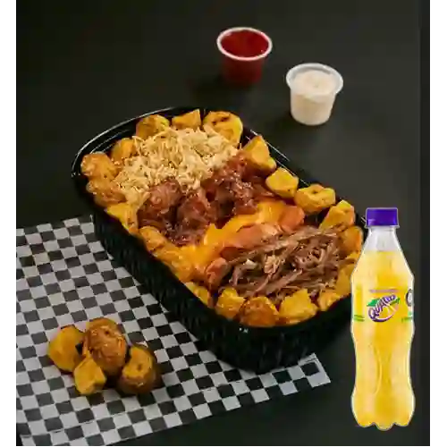 Combo Papas Criollas Mixtas + Quatro Original 400ML