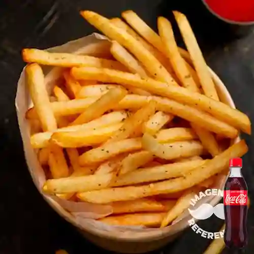 Combo Porción de Papas Fritas +Cocacola Orig 400ml