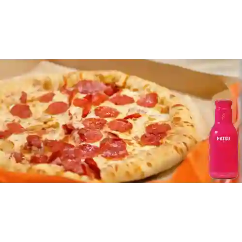 Combo Pepperoni Per+ Hatsu Lychee 400 ml