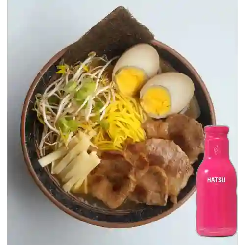 Combo Shoyu Ramen Cerdo + Te Hatsu Rosa 400ml