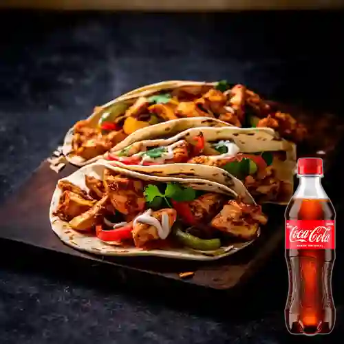 Combo Alambre el Jarocho + Coca Cola Original 400 ml