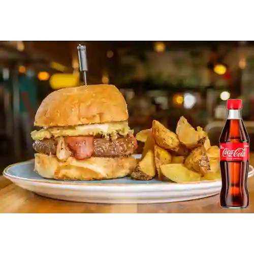 Combo Filete Mingón Burger + Coca Cola Original 300ML