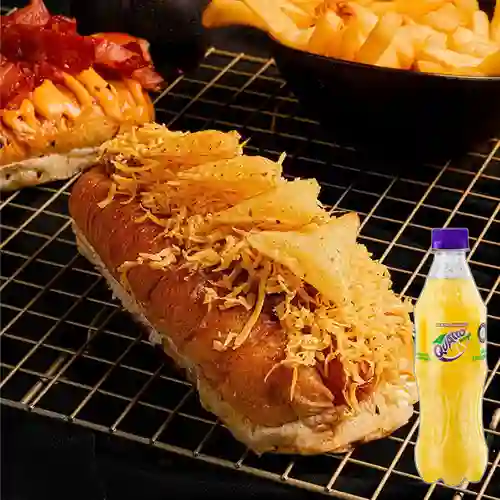 Combo Chilli Hot Dog + Quatro Original 400ML