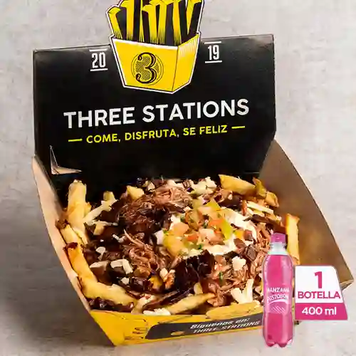 Combo Pulled Pork + Postobón Manzana 400 ml