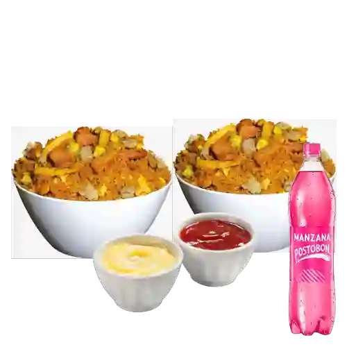 Combo 2 X 1 Paisa + Postobón Manzana 1.5 l