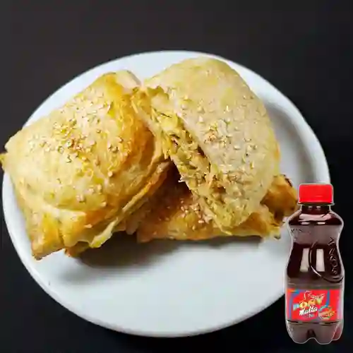 Combo Pastel Pollo y Verdura + Pony Malta 250 ml