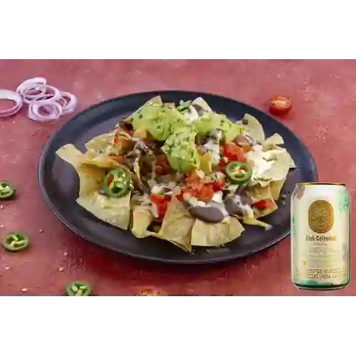 Combo Nachos Don Benítez + Club Colombia Dorada 330 ml