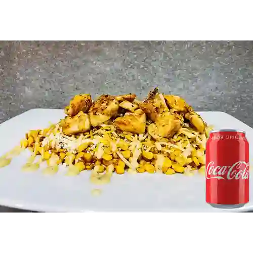 Combo Mazorcada de Pollo +Cocacola Orig 330 ml