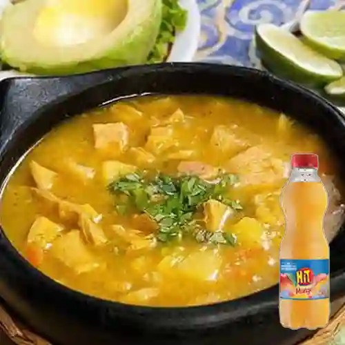 Combo Sopa de la Casa + Hit Mango 500 ml